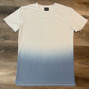 CUTS short sleeve, large, blue gradient tshirt. Like new, never worn!